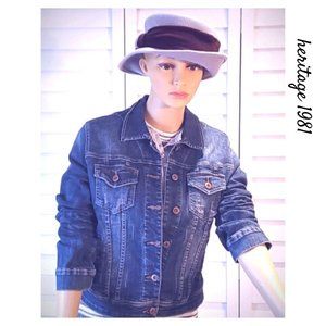 Jersey Knits--JEAN JACKET